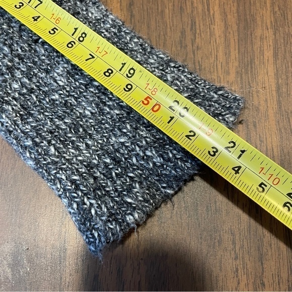 🦅 AE Women's Oversized Sweater Scoop Neck Dark Gray Hthr Sz S - Picture 7 of 8